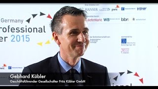 Kübler Group: Kübler wins Best professional Supplier Award 2015 (english subtitles)