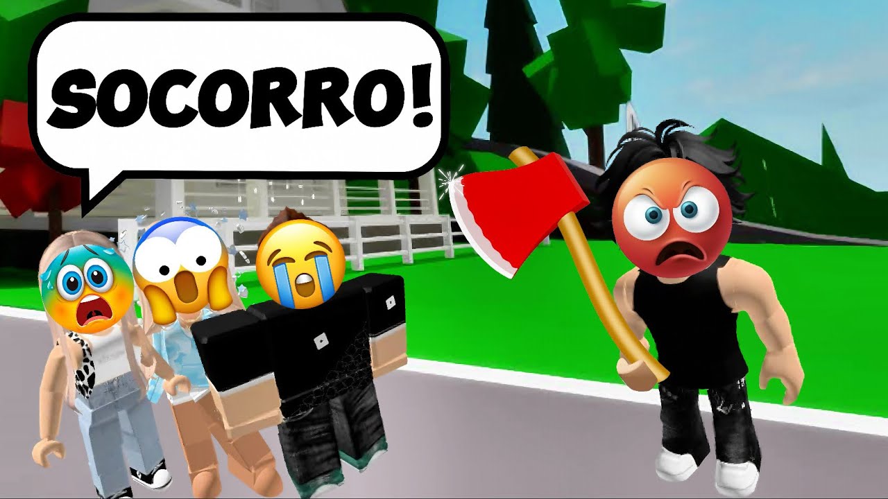 O vizinho malvado que odiava as crianças e deu um fim nelas - Historia Roblox