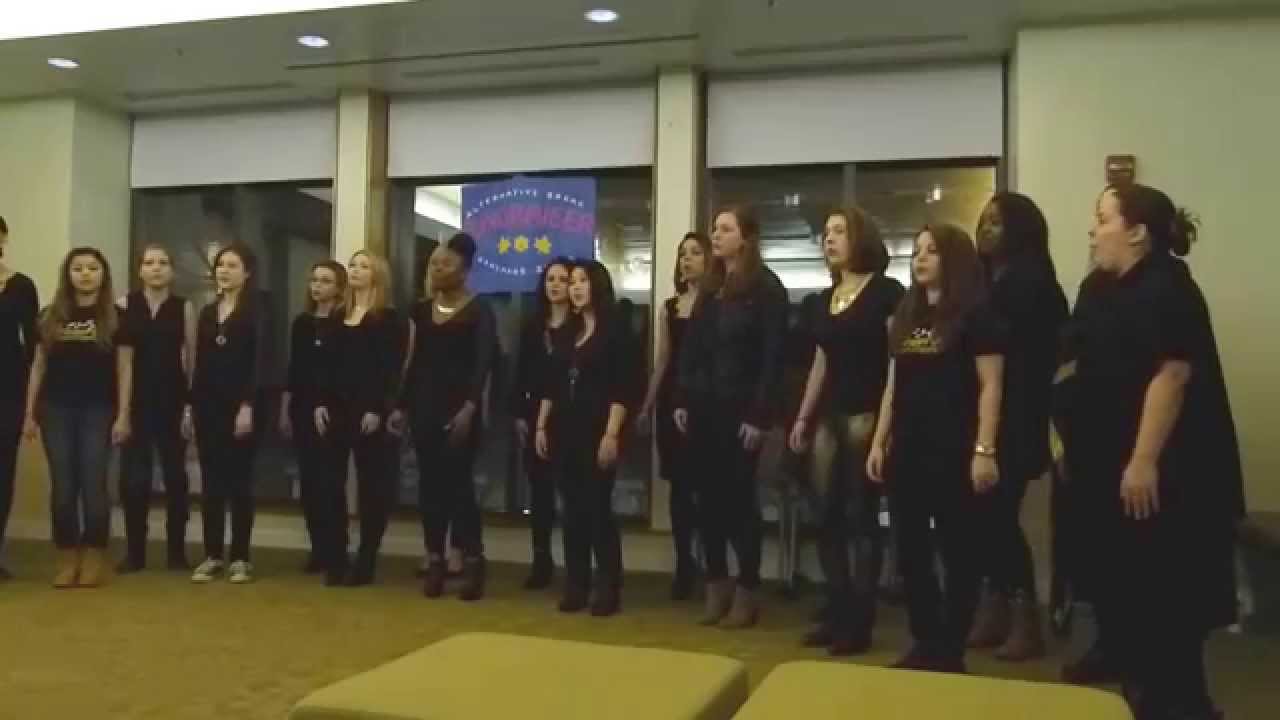 GMU A Capella Group Noteworthy singing "Hallelujah"