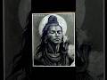 Lord Shiva Drawing 🕉️🛐🖤 #art #lordshiva #shankarbhagwan #mahadev #ytshorts #viral #viralshorts