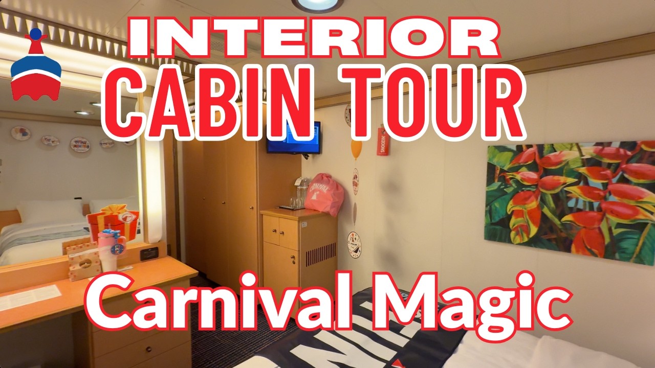 INSIDE LOOK: Carnival Magic Lido Deck Full Cabin Tour!