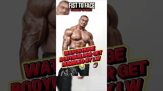 Huge bodybuilder gets humbled by lightweight 😭 #mma #bodybuilder #humble