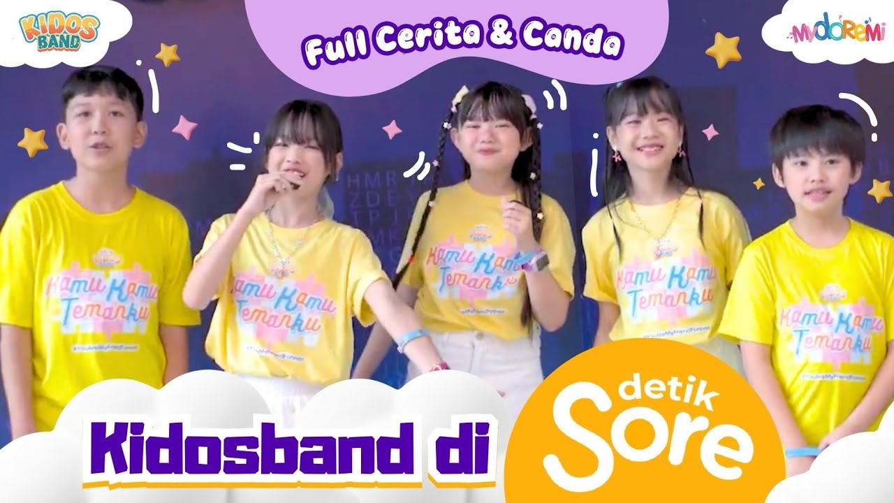Какой замечательный опыт! Группа Kidos Band выступила на DetikSore! #mydoremi #kidosband #kamukam...