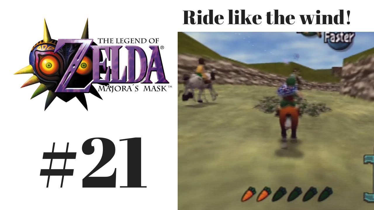 Majora's Mask Part 21 Competitive Horse Racing YouTube