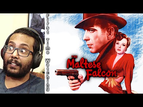 The Maltese Falcon (1941) Reaction & Review! FIRST TIME WATCHING!!