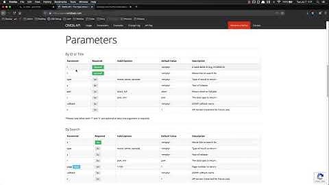 Full Stack Web Developer Course: 9_20 - movieDB: OMDB API Key