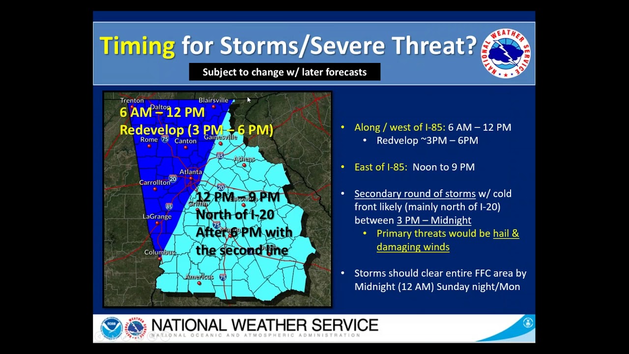 2019.04.13 2 PM NWS Atlanta Special Weather Briefing - YouTube