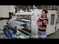 Good price non woven towel roll making machine production line