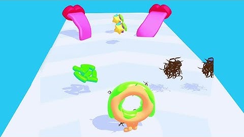 HOT DONUT 3D ALL LEVELS GAMEPLAY NEW UPDATE IOS, ANDROID GAMEPLAY WALKTHROUGH PART 6