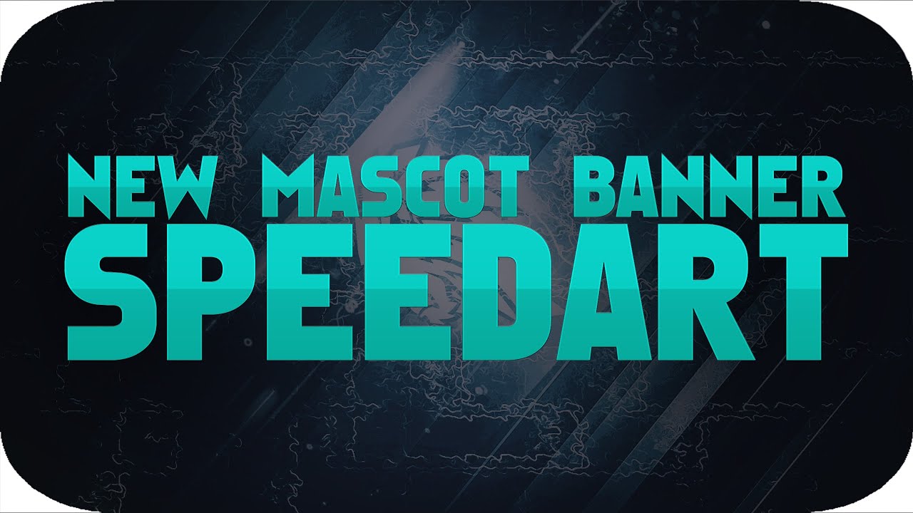 Mascot Banner Speedart