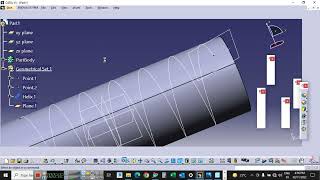 CATIA rib command ( pulling direction)