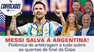 VIRADA HISTÓRICA! BECHLER, TAYNAH, VSR E HENNING ANALISAM ARGENTINA X EGITO E OS DUELOS DAS QUARTAS!