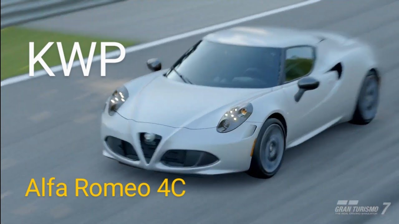 Alfa Romeo 4C Gran Turismo 7 - YouTube