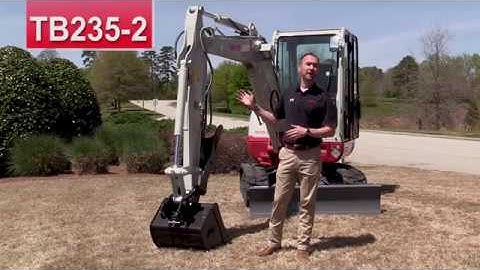 Takeuchi TB235-2 Walkaround