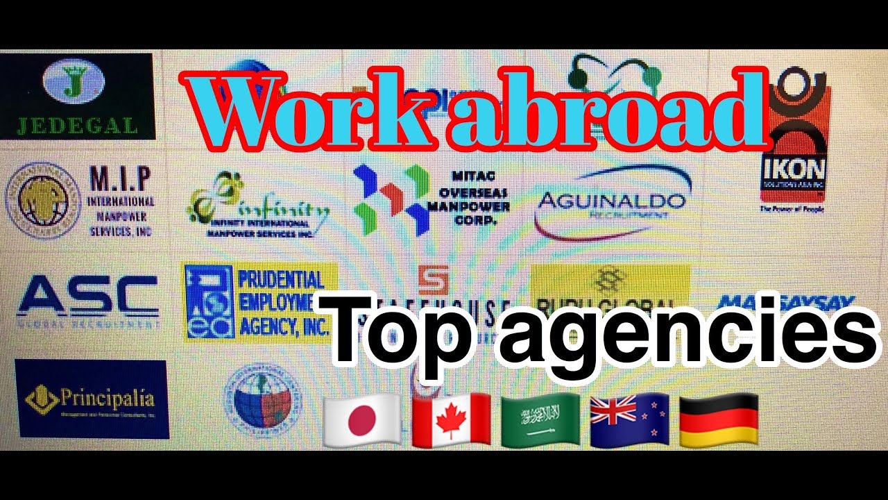 Apply Now More Hirings Workabroad Top Agencies 2019 With Poea Licensed No Youtube