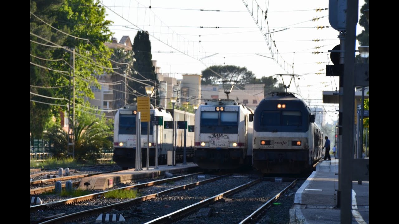 Trenes por Salou