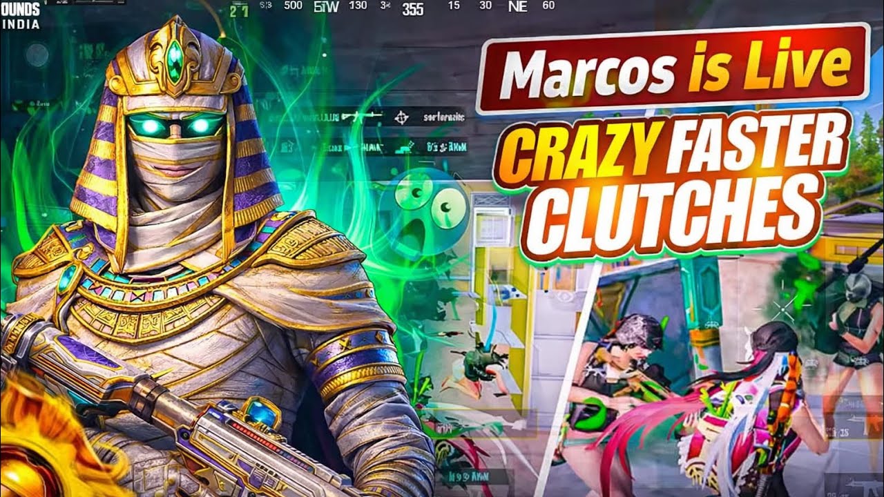 120 Fps Makes Me Unstoppable 🥵 || Bgmi 4.2 Update Fastest Clutches 😱 @MARCOS.ISLIVE 