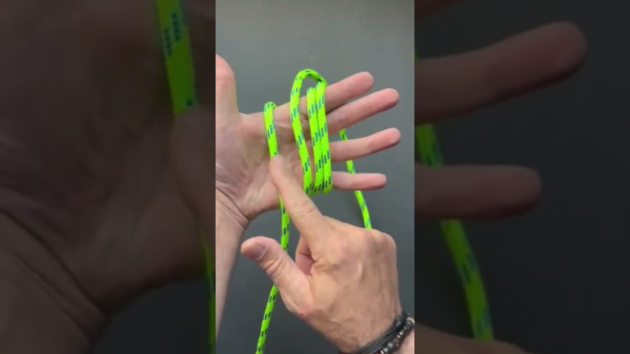 Double Looped Butterfly Knot #knots #knotsrope #knotskills @knotknut