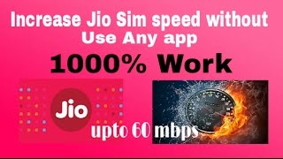 Increase Jio Speed (100%) upto 3 Mbps without use any app | With Proof | screenshot 3