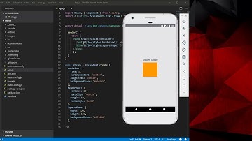 React Native Create Custom Square Shape View