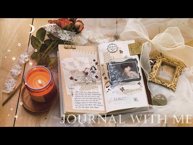 journal with me | 브라운톤 다꾸 | 감성다꾸 빈티지다꾸 Traveler’s Notebook class=