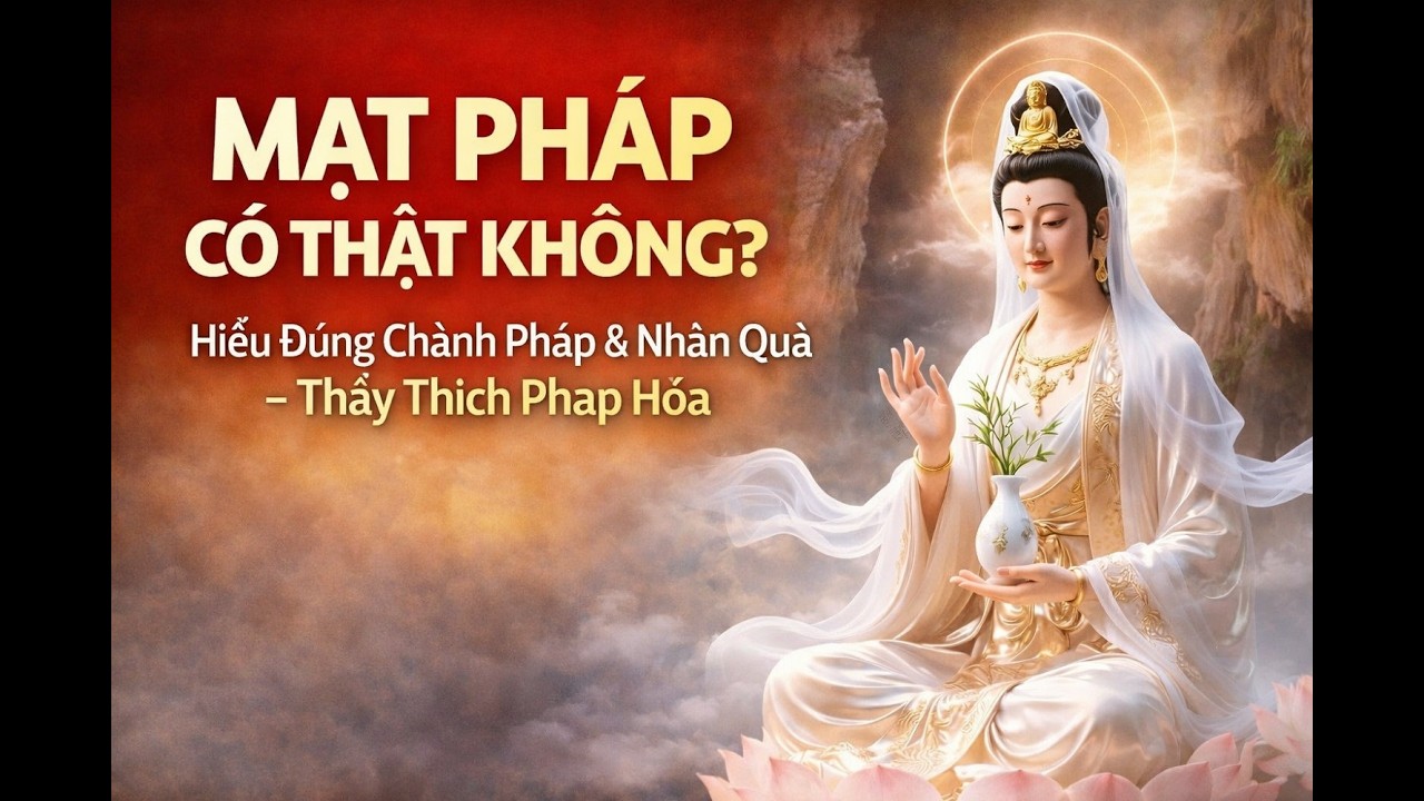 MẠT PHÁP CÓ THẬT KHÔNG? | Hiểu Đúng Chánh Pháp & Nhân Quả – Thầy Thích Pháp Hòa #daophatnhiemmau