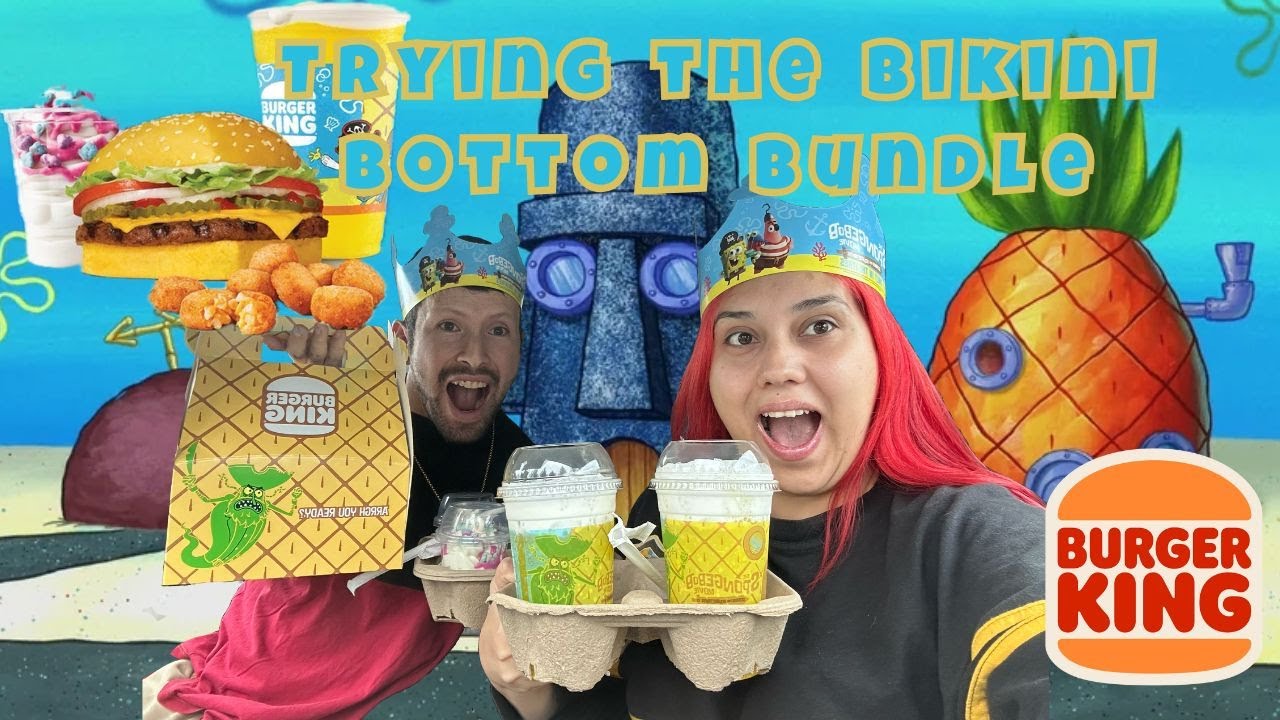 Мы попробовали набор «Губка Боб в бикини» от Burger King! 😱🍔🧽