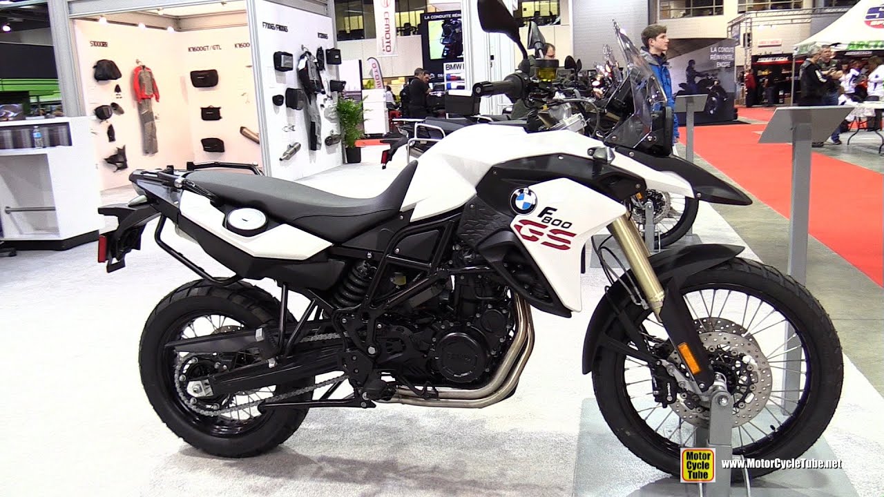 2015 BMW F800GS - Walkaround - 2015 Salon Moto de Quebec - YouTube