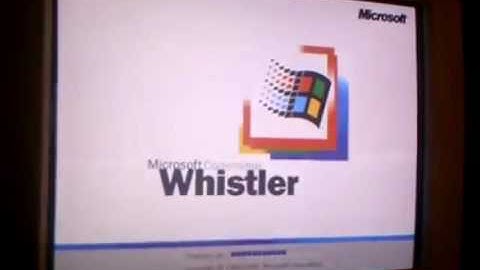 Install Windows Whistler Build 2257 - Microsoft Anna Part 1