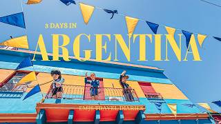 Travel vlog - 3 days in Buenos Aires | City walks, street market, shopping, Argentine Tango| Argentina Travel Vlog