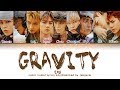EXO (엑소) - GRAVITY (Color Coded Lyrics Eng/Rom/Han/가사)