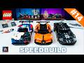 Ultimate LEGO Technic Speed Build: Bugatti, BMW &amp; Ford GT40!