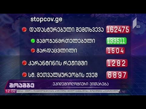 ეპიდემიოლოგიური ვითარება საქართველოში