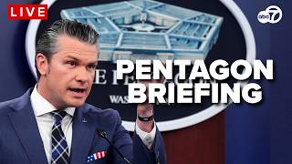 🔴LIVE: PETE HEGSETH HOLDS PRESS CONFERENCE ON IRAN WAR