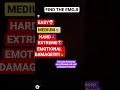 Find the emoji Wmotional Damge one is impossible sub like comment if yall found the emotional damage