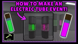 ⚡| How To Make An ELECTRIC TUBE Event! | [Piggy: Build Mode]