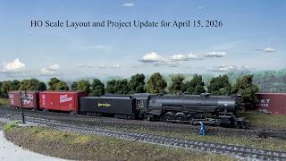 HO Scale Layout/Project update for April 15th, 2026