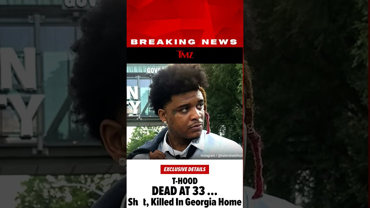 Breaking News T Hood Has Died Rapper Shorts