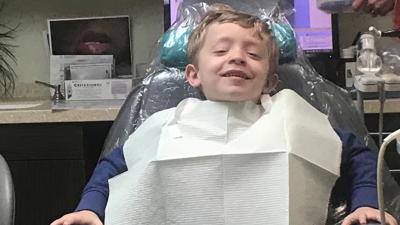 Adrian At The Dentist His 1st Cavity YouTube