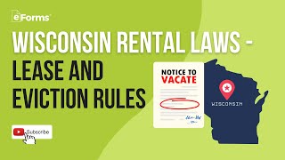 Wisconsin Rental Laws Lease and Eviction Rules Wisconsin Rental Laws Lease and Eviction Rules