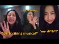Yunjin Performing Live Musical for Almost 7 Minute *with replying silly questions*