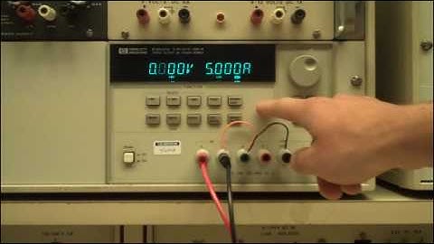 HP E3631A Power Supply