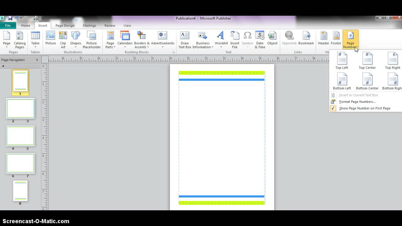 Microsoft Publisher Booklet Youtube