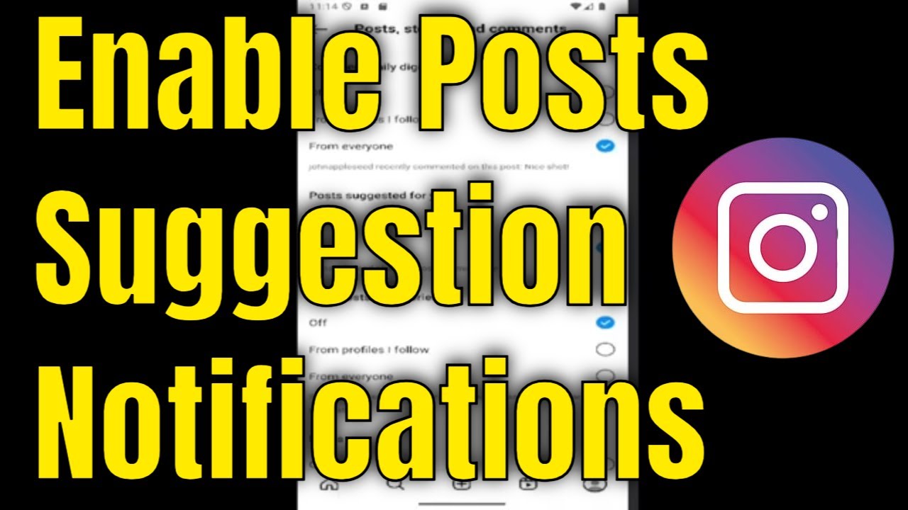How To Enable Posts Suggestion Notifications on Instagram [Guide]