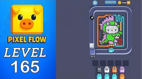 Pixel Flow Level 165 Walkthrough