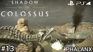 SHADOW OF THE COLOSSUS REMAKE-#13 PHALANX O COLOSSU VOADOR DO DESERTO PS4 SLIM (NÍVEL HARD)