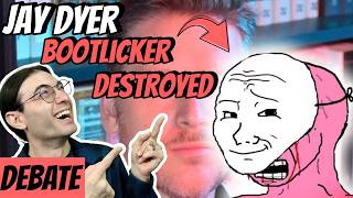 Jay Dyer bootlicker FAILS embarrassing daddy in debate