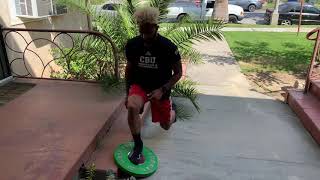 Iso Split Squat Ankle Tolerance - Inv/Eversion