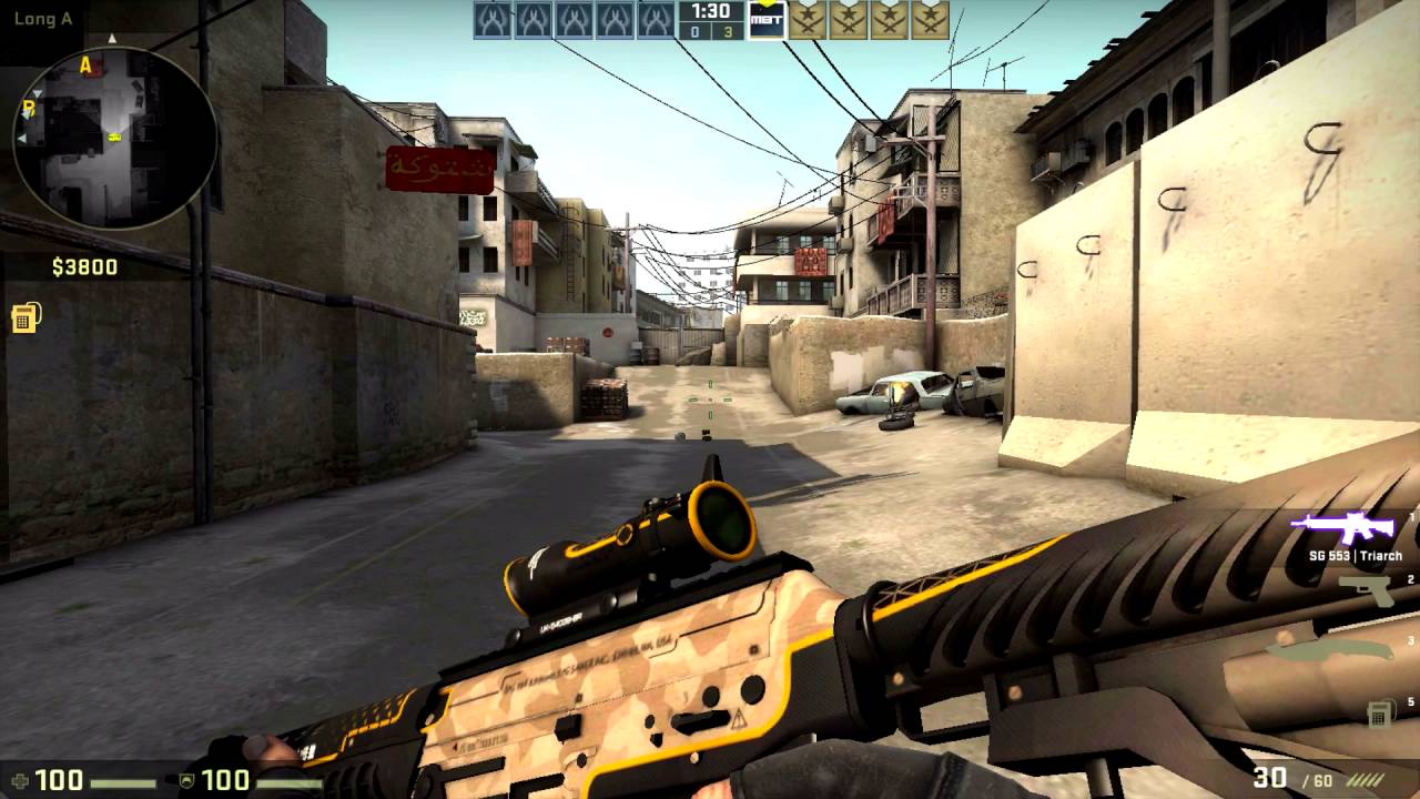 CS:GO SG 553 | Triarch Showcase - YouTube