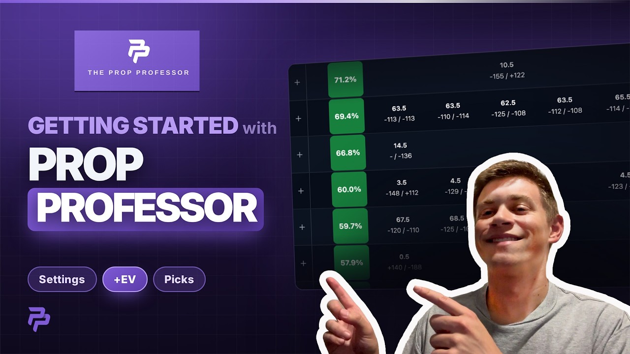 How to Use The Prop Professor +EV Tool -- A Beginners Guide